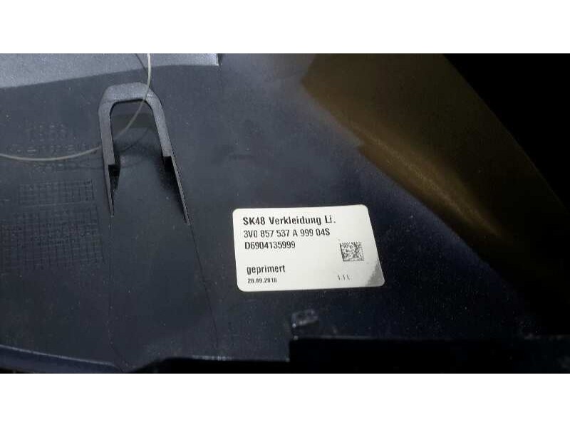 Recambio de carcasa retrovisor izquierdo para skoda superb combi (3v5) referencia OEM IAM 3V0857537A  