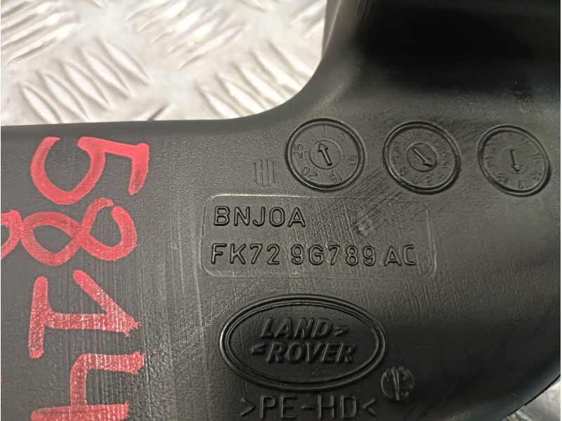 Recambio de tubo para land rover discovery sport referencia OEM IAM FK729G789AC  