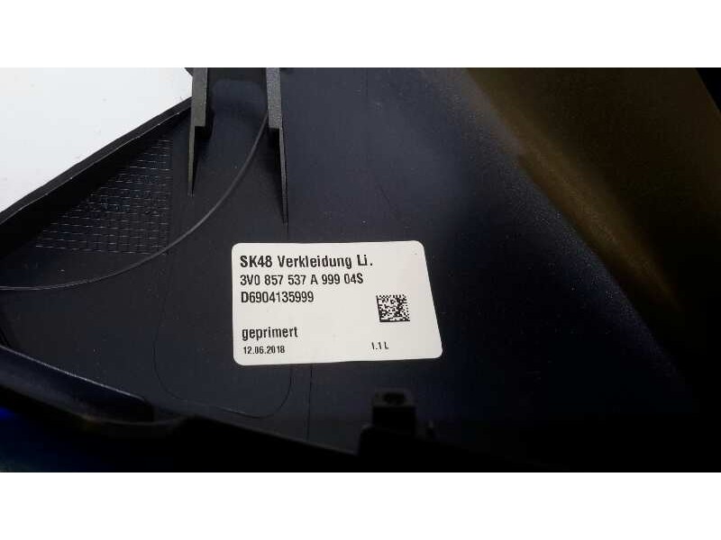 Recambio de carcasa retrovisor izquierdo para skoda superb (3v3) referencia OEM IAM 3V0857537A  