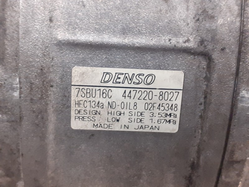 Recambio de compresor aire acondicionado para bmw x3 (e83) 3.0 turbodiesel cat referencia OEM IAM 4472208027  64526915388