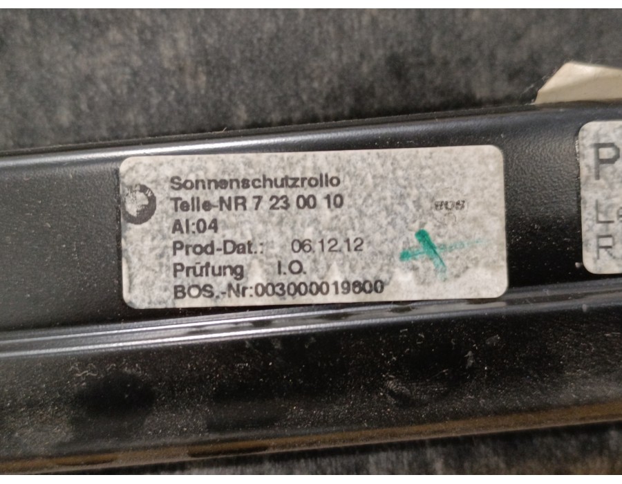 Recambio de bandeja trasera para bmw serie 6 coupe (f13) (....) 3.0 turbodiesel referencia OEM IAM 54703014 65139169690 00300001