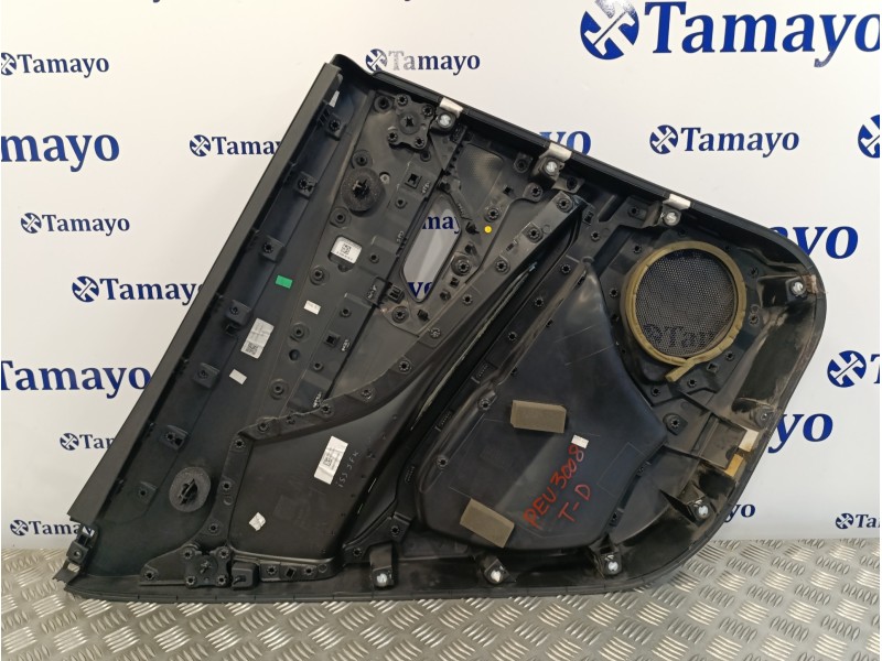 Recambio de guarnecido puerta trasera derecha para peugeot 3008 1.2 12v e-thp referencia OEM IAM 9810516277  