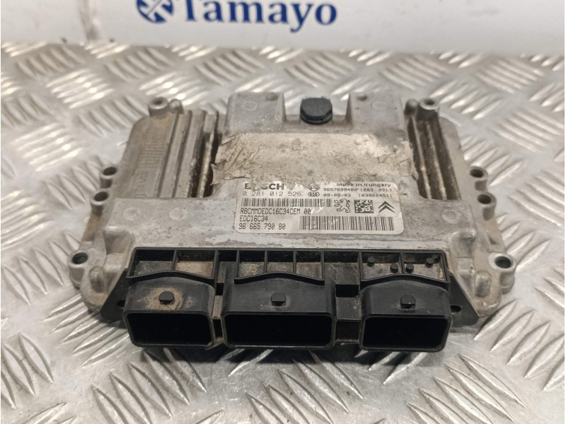 Recambio de centralita motor uce para peugeot 206+ referencia OEM IAM 0281012526 9657699480 9666579080