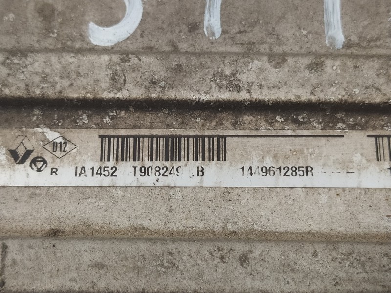 Recambio de intercooler para renault scenic iii 1.5 dci diesel fap referencia OEM IAM 144961285R IA1452 T908249B