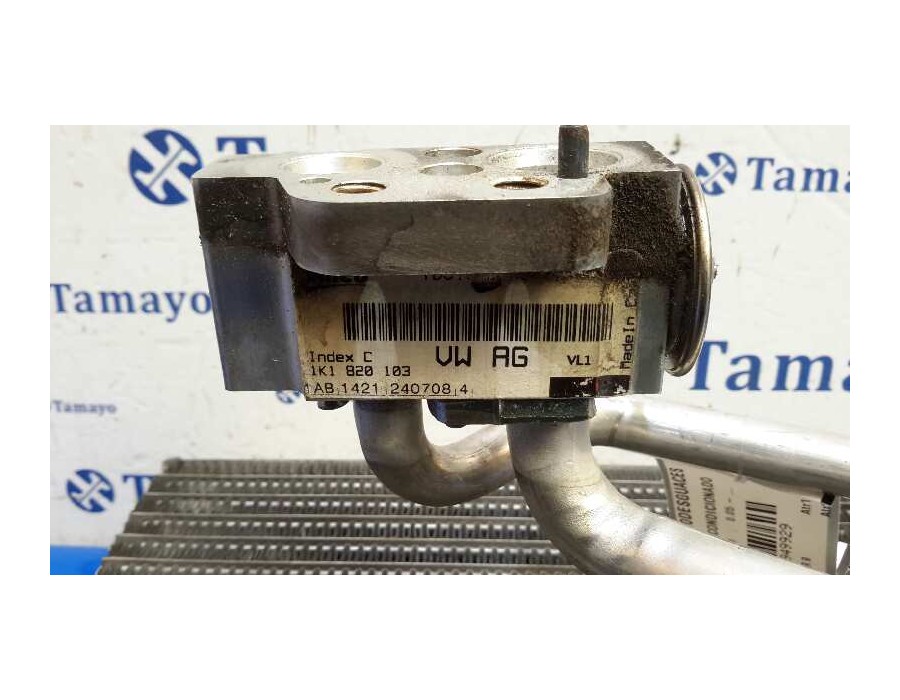 Recambio de evaporador aire acondicionado para seat leon (1p1) 2.0 tdi referencia OEM IAM 1K0820679  1K1820103