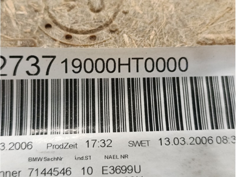 Recambio de guarnecido puerta trasera derecha para bmw serie 3 berlina (e90) 318d referencia OEM IAM 19000HT0000  