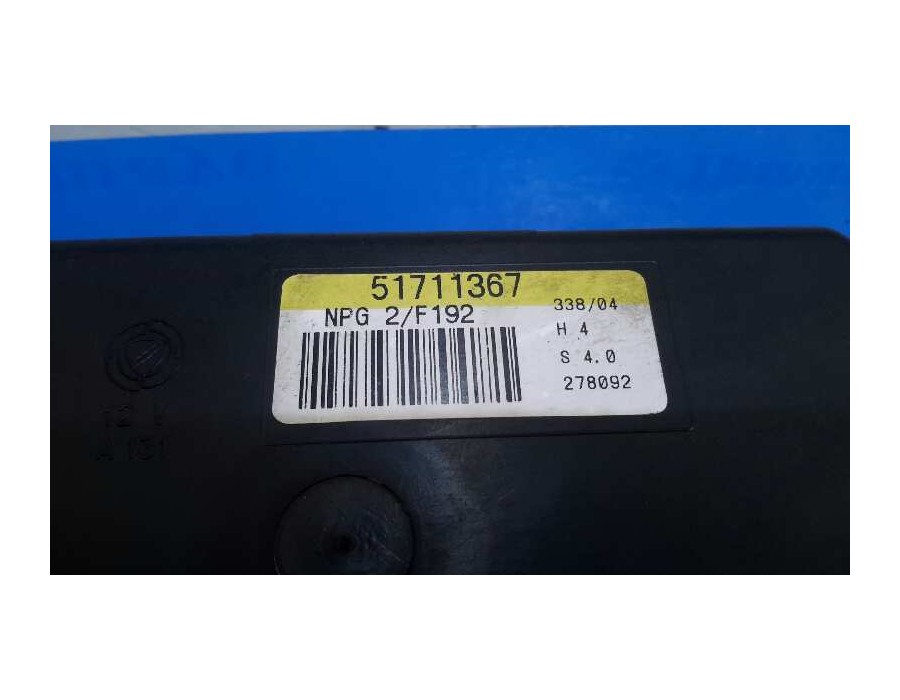 Recambio de modulo electronico para fiat stilo multi wagon (192) 1.9 jtd 16v cat referencia OEM IAM 51711367  