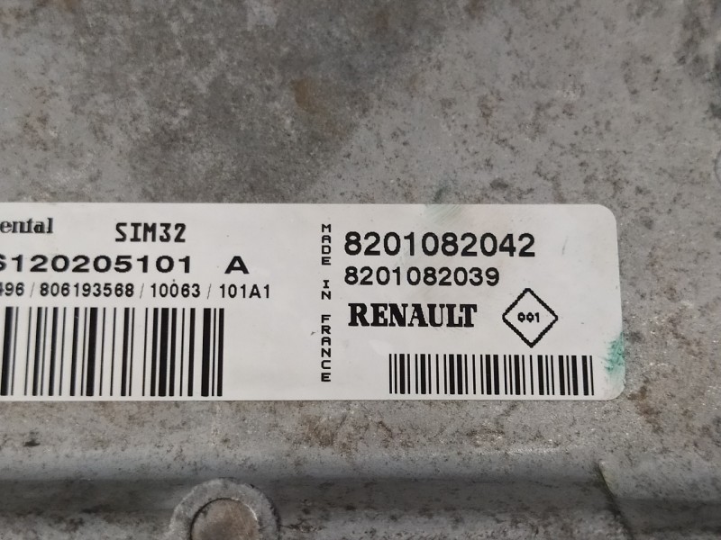 Recambio de centralita motor uce para dacia sandero 1.2 16v cat referencia OEM IAM S120205101A 8201082039 8201082042