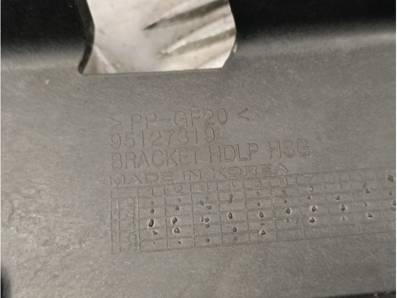 Recambio de soporte faro izquierdo para opel mokka 1.6 cdti dpf referencia OEM IAM 95127319  