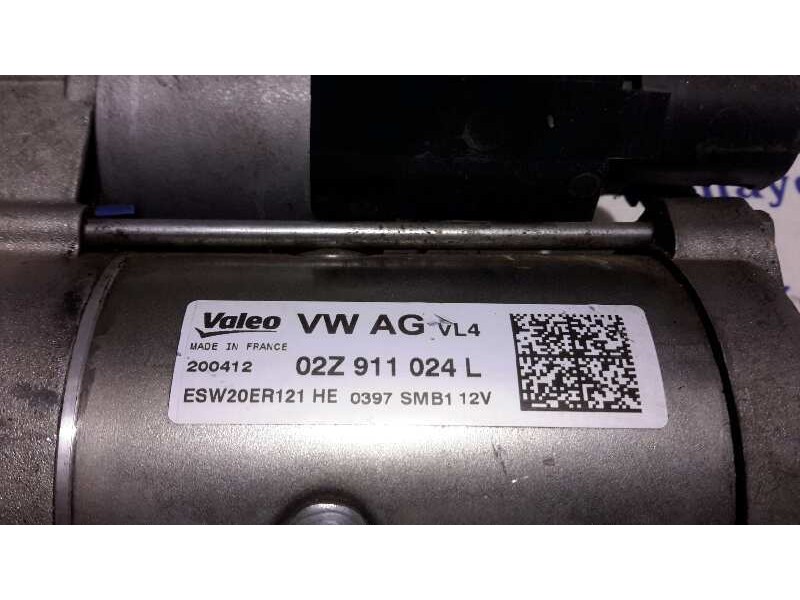 Recambio de motor arranque para seat leon sc (5f5) 1.6 tdi referencia OEM IAM 02Z911024L  