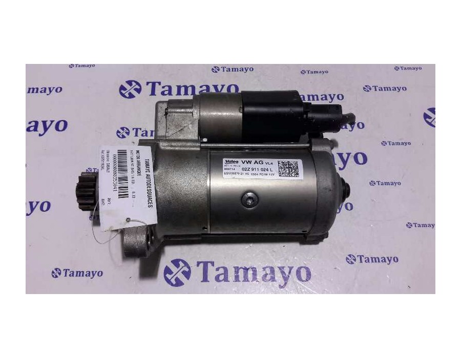 Recambio de motor arranque para seat leon sc (5f5) 1.6 tdi referencia OEM IAM 02Z911024L  ESW20ER121 HE