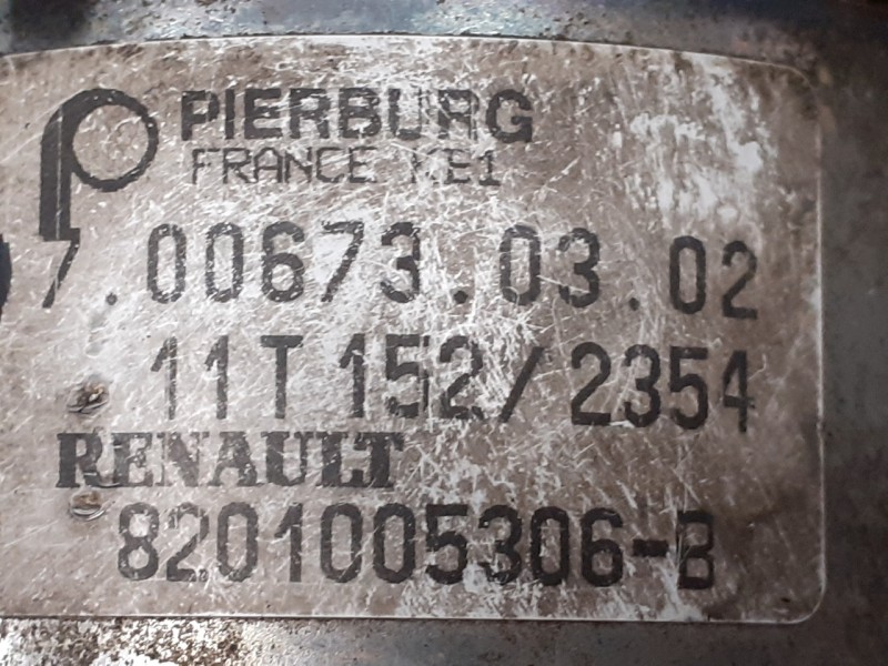 Recambio de depresor freno / bomba vacio para peugeot 206 berlina 1.9 diesel referencia OEM IAM 8201005306  
