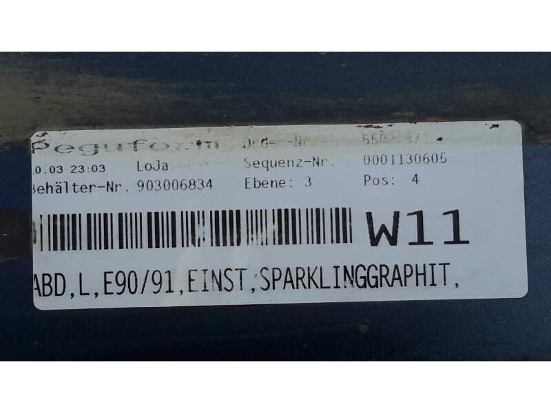 Recambio de talonera izquierda para bmw serie 3 berlina (e90) 318d referencia OEM IAM   