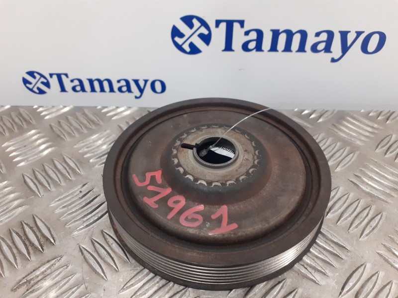 Recambio de polea cigueñal para renault scenic iii 1.5 dci diesel fap referencia OEM IAM E111126A  