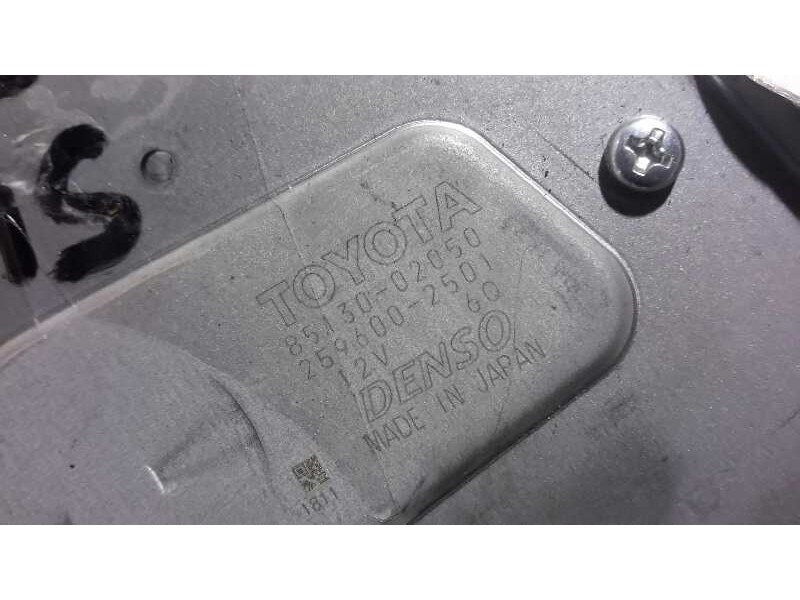 Recambio de motor limpia trasero para toyota auris 1.8 16v (híbrido) referencia OEM IAM 8513002050 2596002501 