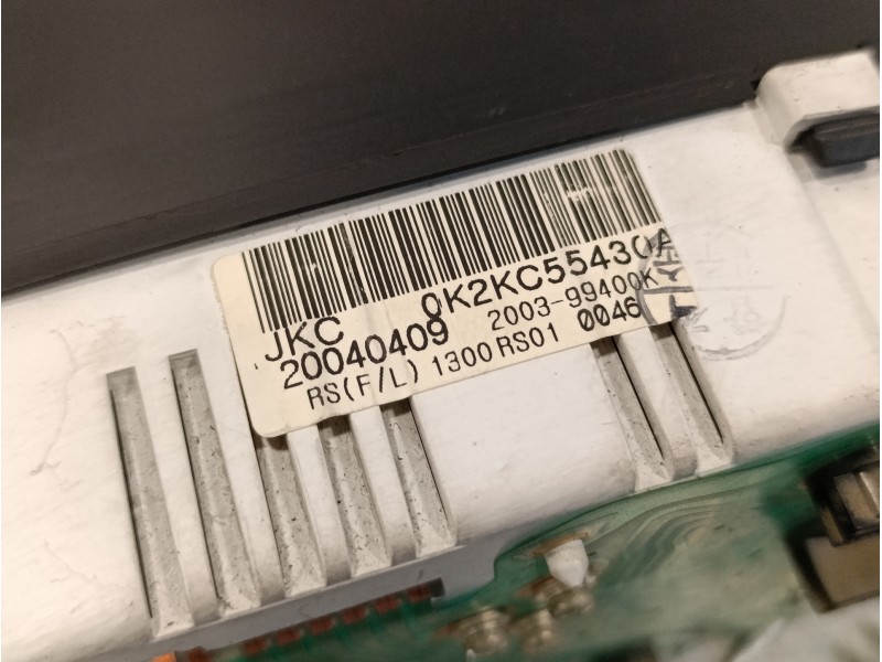 Recambio de cuadro instrumentos para kia carens 2.0 crdi referencia OEM IAM 0K2KC55430A  200399400K