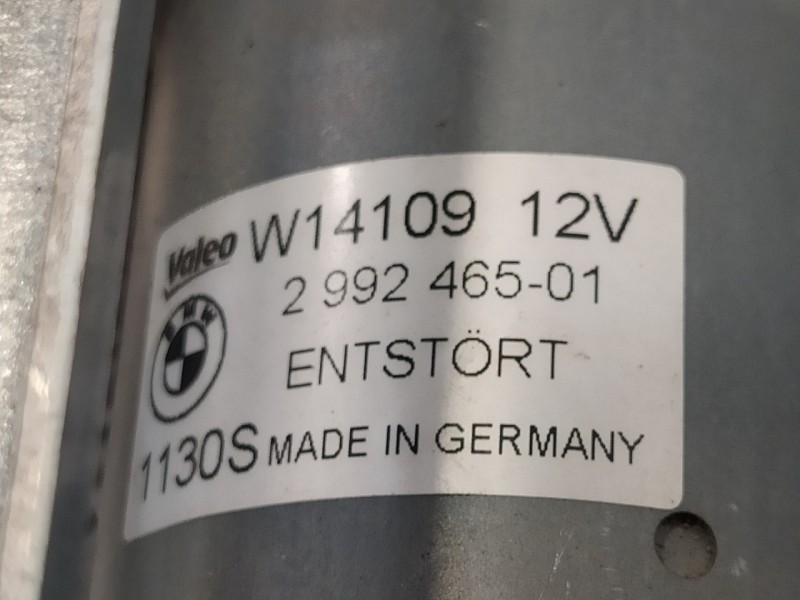 Recambio de motor limpia delantero para bmw x1 (e84) xdrive 23d referencia OEM IAM W14109  299246501