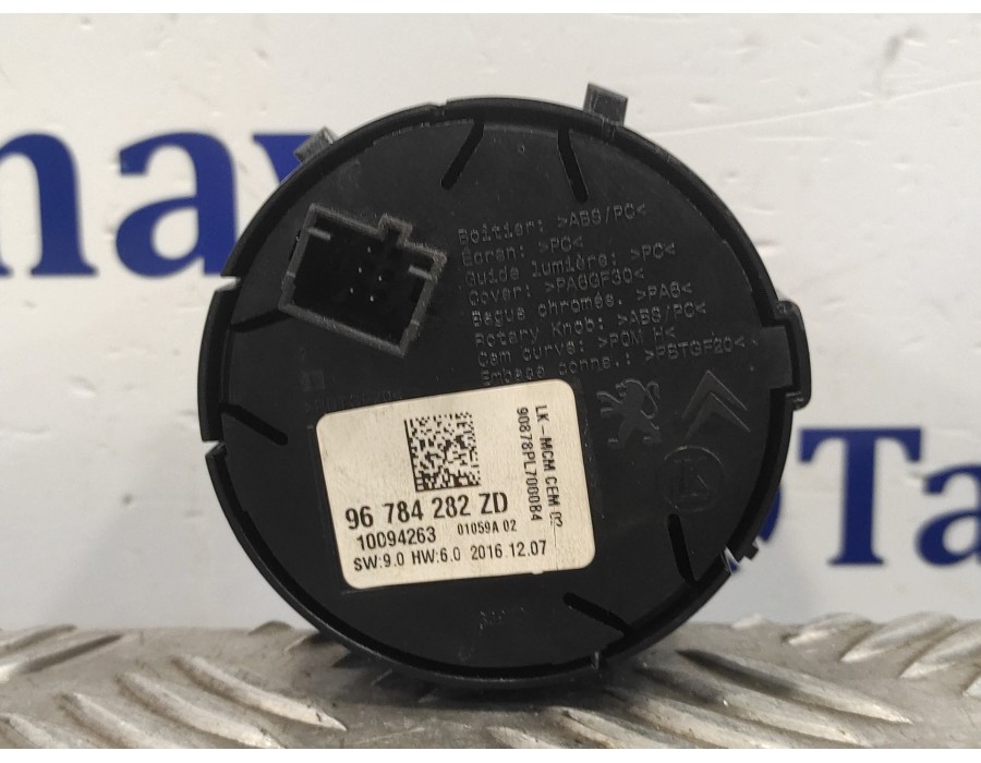 Recambio de mando multifuncion para peugeot 2008 (--.2013) 1.2 12v e-thp / puretech referencia OEM IAM 96784282ZD  10094263