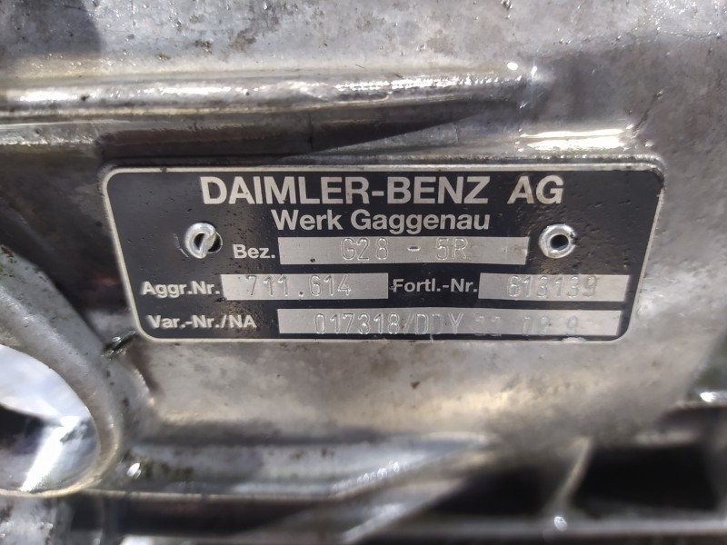 Recambio de caja cambios para volkswagen lt caja cerrada / combi 2.4 turbodiesel (dv) referencia OEM IAM 711614  