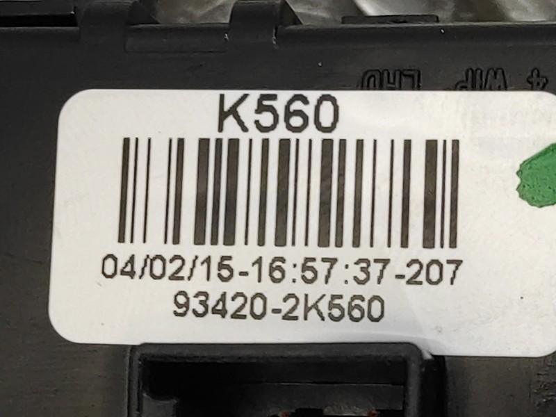 Recambio de mando limpia para hyundai i30 (gd) 1.4 cat referencia OEM IAM 934202K560  