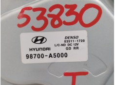Recambio de motor limpia trasero para hyundai i30 (gd) 1.4 cat referencia OEM IAM 98700A5000  035111720 2