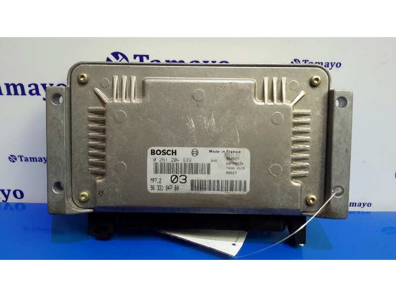 Recambio de centralita motor uce para citroën xsara berlina 1.6 referencia OEM IAM 0261204939 MP72 9633184780