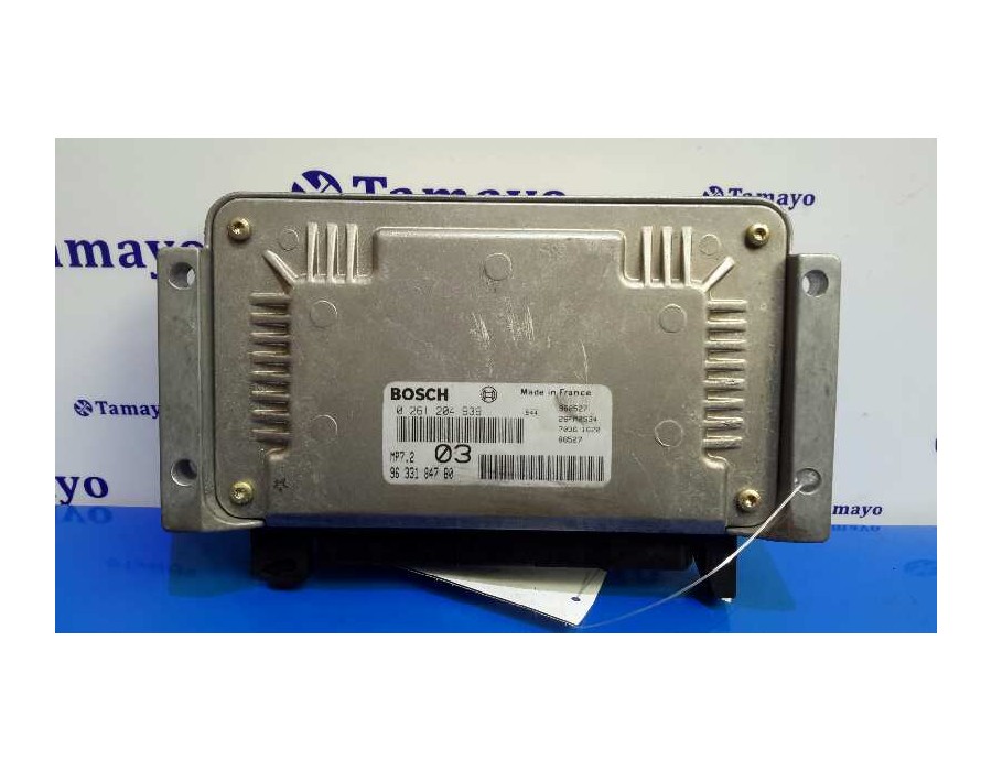 Recambio de centralita motor uce para citroën xsara berlina 1.6 referencia OEM IAM 0261204939 MP72 9633184780