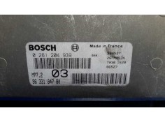 Recambio de centralita motor uce para citroën xsara berlina 1.6 referencia OEM IAM 0261204939 MP72 9633184780 2