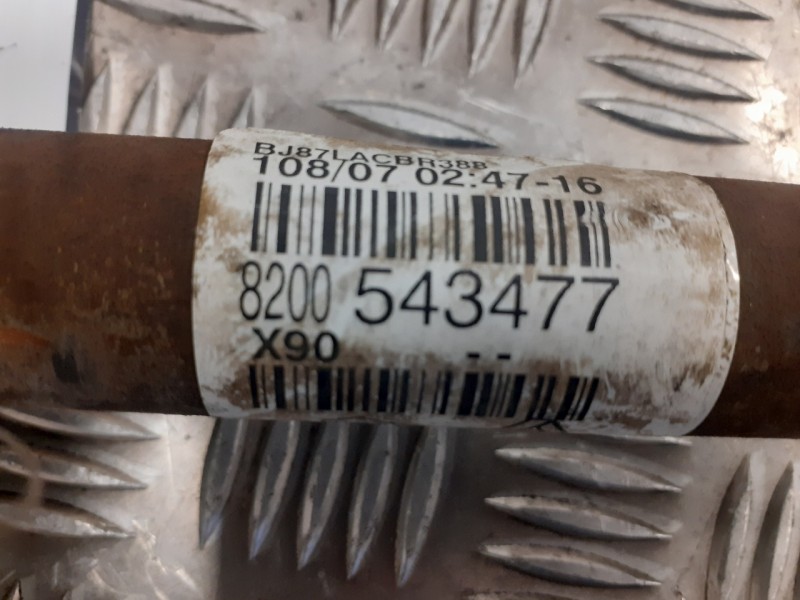 Recambio de transmision delantera izquierda para dacia logan 1.5 dci diesel cat referencia OEM IAM 8200543477  