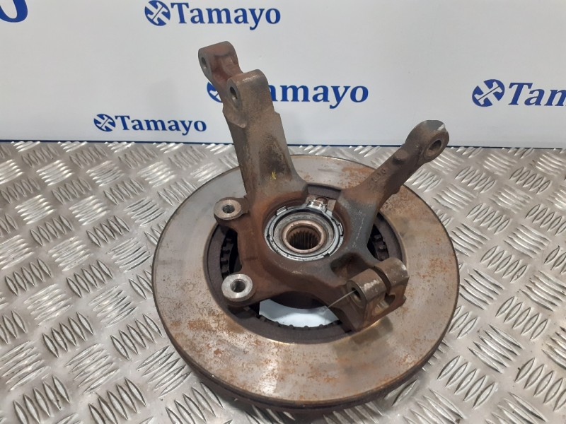 Recambio de mangueta delantera derecha para dacia logan 1.5 dci diesel cat referencia OEM IAM   