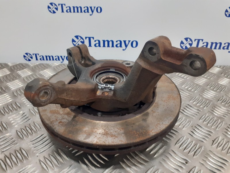 Recambio de mangueta delantera derecha para dacia logan 1.5 dci diesel cat referencia OEM IAM   