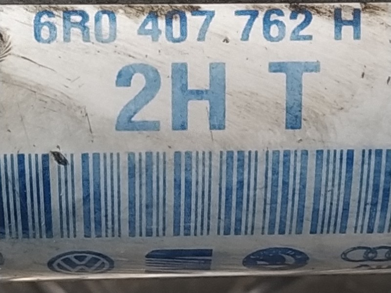 Recambio de transmision delantera derecha para volkswagen polo (6r1) 1.4 16v tsi act referencia OEM IAM 6R0407762H  