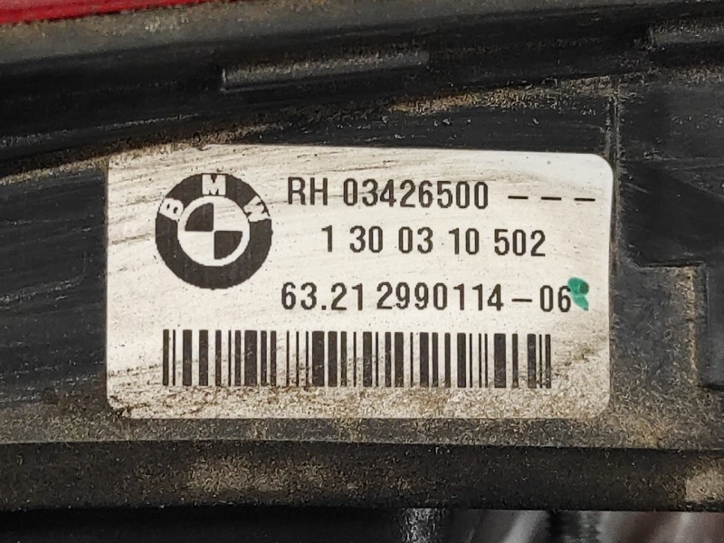 Recambio de piloto trasero derecho interior para bmw x1 (e84) xdrive 23d referencia OEM IAM 63212990114  6321299011406