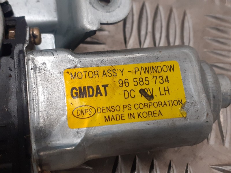 Recambio de elevalunas delantero izquierdo para chevrolet kalos 1.2 cat referencia OEM IAM 96585734  