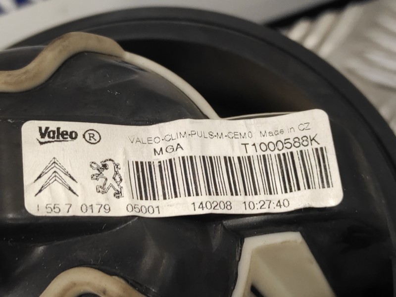 Recambio de motor calefaccion para peugeot 308 1.6 16v referencia OEM IAM T1000588K  