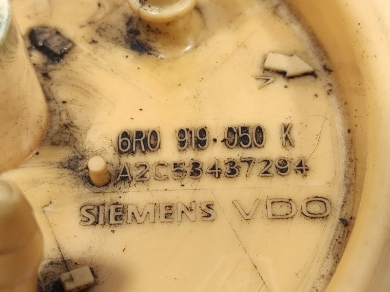 Recambio de aforador para seat toledo (kg3) 1.6 tdi referencia OEM IAM 6R0919050K  A2C53437294