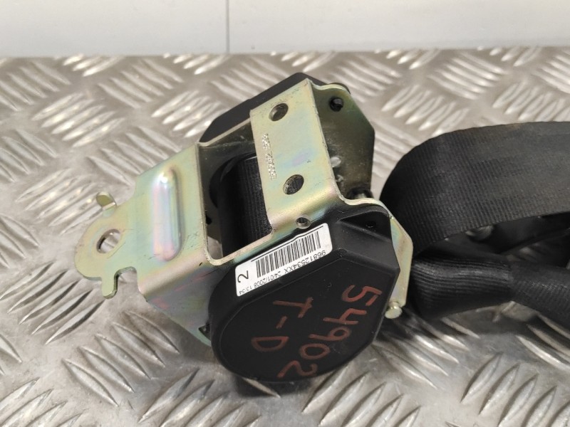 Recambio de cinturon seguridad trasero derecho para peugeot 308 1.6 16v referencia OEM IAM 96812534XX  