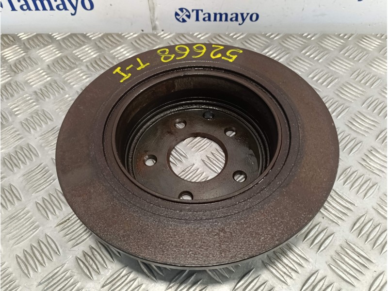 Recambio de disco freno trasero para nissan qashqai (j10) 2.0 16v cat referencia OEM IAM   