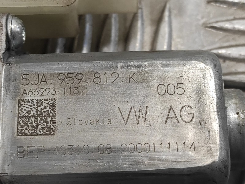 Recambio de elevalunas delantero derecho para seat toledo (kg3) 1.6 tdi referencia OEM IAM 5JA959812K  