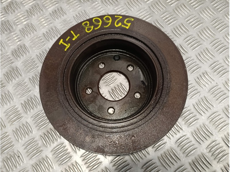 Recambio de disco freno trasero para nissan qashqai (j10) 2.0 16v cat referencia OEM IAM   