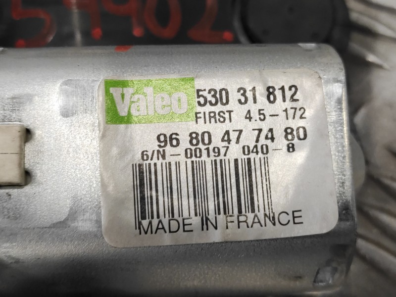 Recambio de motor limpia trasero para peugeot 308 1.6 16v referencia OEM IAM 53031812  9680477480