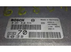 Recambio de centralita motor uce para peugeot 206 berlina 2.0 hdi cat referencia OEM IAM 0281010594 EDC15C2 9642013980 2