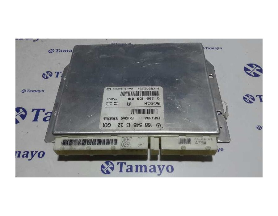 Recambio de centralita abs para mercedes-benz clase a (w168) 170 cdi (168.009) referencia OEM IAM 0265109619  1685451332Q01