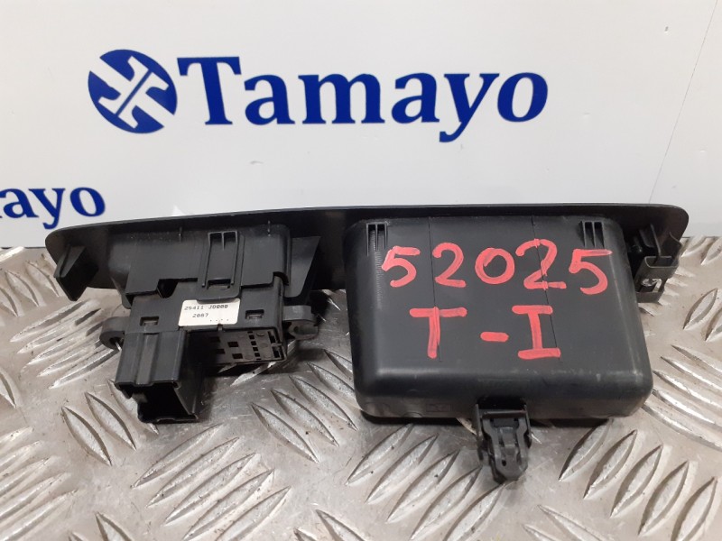 Recambio de mando elevalunas trasero izquierdo para nissan qashqai (j10) 1.5 turbodiesel cat referencia OEM IAM 25411JD000  