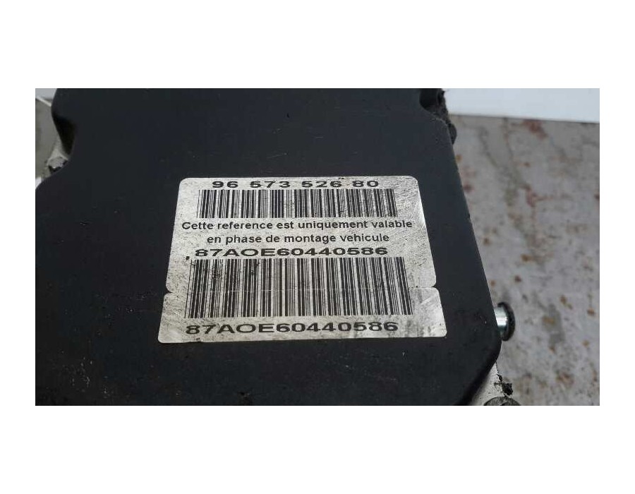 Recambio de abs para citroën c4 berlina 1.6 16v hdi fap referencia OEM IAM 0265234144 0265950370 9649988180
