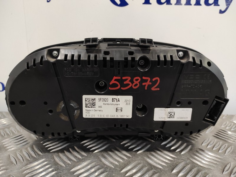 Recambio de cuadro instrumentos para seat leon sc (5f5) 2.0 tdi referencia OEM IAM 5F0920871A  A2C83895300