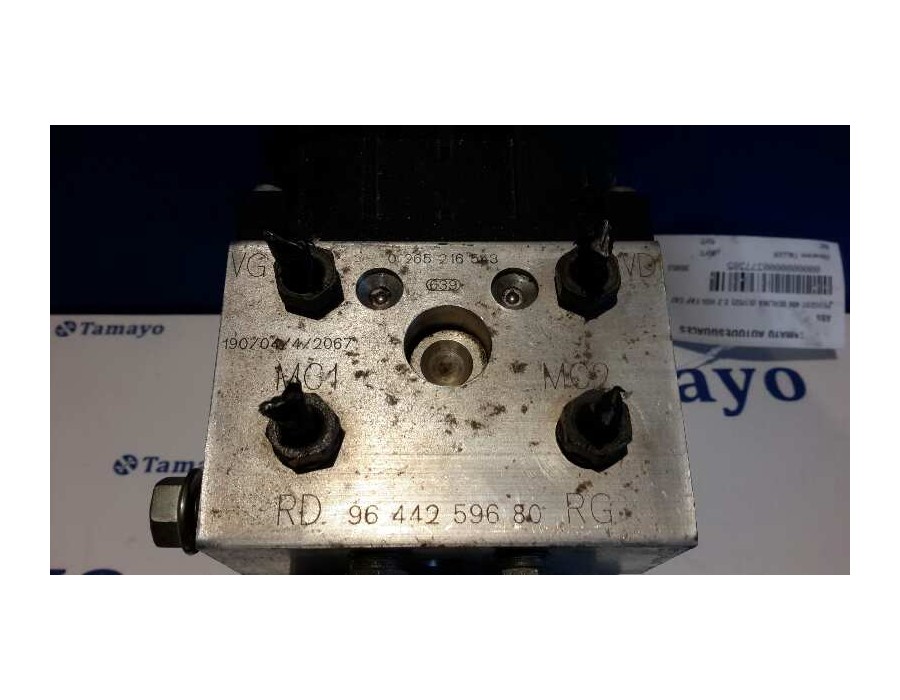 Recambio de abs para peugeot 406 coupe (s1/s2) 2.2 hdi fap cat referencia OEM IAM 9644259680  0265216543