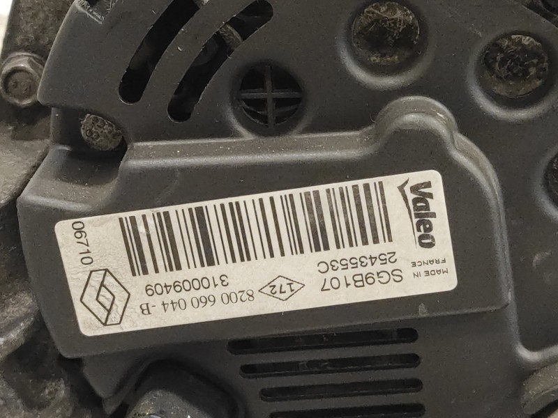 Recambio de alternador para dacia sandero 1.2 16v cat referencia OEM IAM 8200660044B  2543553C