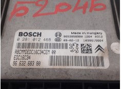 Recambio de centralita motor uce para citroën xsara picasso referencia OEM IAM 0281012468 EDC16C34 9663268380 2