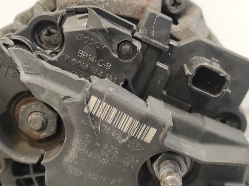 Recambio de alternador para renault clio iii 1.5 dci diesel fap referencia OEM IAM 0124425093  231008578R